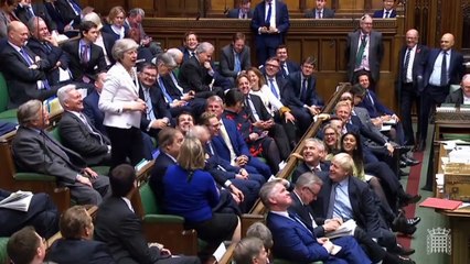 Theresa May accuses Parliament of 'con trick' on the British people