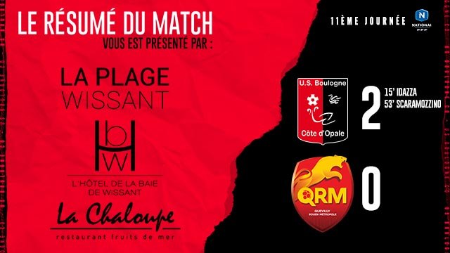 [NATIONAL] J11 Résumé USBCO - Quevilly RM