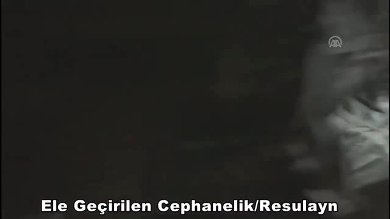 Rasulayn'daki arama-tarama faaliyetlerinde Terör örgütü PKK/YPG'ye ait cephanelik ele geçirildi