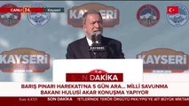 Milli Savunma Bakanı Akar Kayseri'de konuşuyor