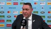 Steve Hansen speaks after New Zealand reach the Rugby World Cup semi-finals