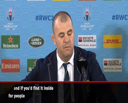 Cheika upset about questions over Wallabies future