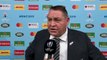 Steve Hansen speaks after New Zealand reach the Rugby World Cup semi-finals