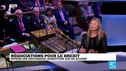 Brexit : reprise des discussions avec l'UE, incertitudes sur un accord