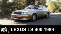 Lexus LS 400 (XF10) 1989 ESSAI de la 1ere LEXUS AUTO-MOTO.com