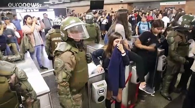 Decretado el estado de emergencia en Santiago de Chile