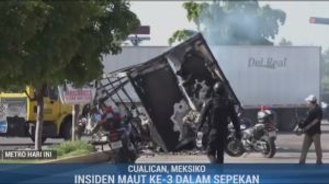 Baku Tembak Polisi dan Anak Gembong Narkoba di Meksiko, 8 Orang Tewas