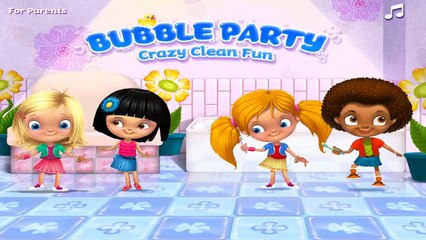 Fun Bath Time Bubble Party  Kids Learn Wash Hands, Brush Teeth Dressup Makeovers Games For Girls