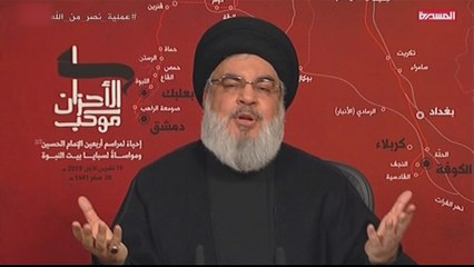 Lebanon's Nasrallah backs government amid raging protests