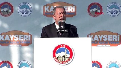 Kayseri bakan akar şartlar gerçekleşmezse harekat kaldığı yerden devam edecektir