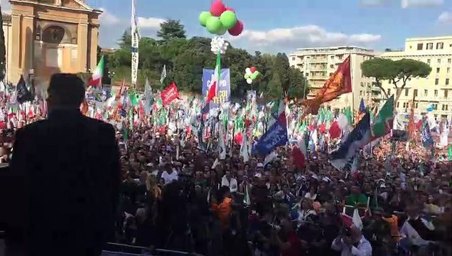 Roma - Governatori, sindaci e amministratori locali in Piazza San Giovanni (19.10.19)