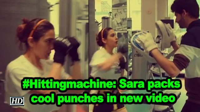 #Hittingmachine: Sara packs cool punches in new video
