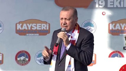 Cumhurbaşkanı Recep Tayyip Erdoğan, "Ülkemize verilen sözler tutulmazsa beklemeyecek verdiğimiz...