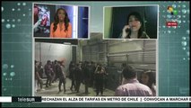 teleSUR Noticias: Crecen protestas por aumento del pasaje en Chile