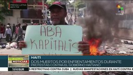 Haití: 2 muertos durante protestas contra Jovenel Moise