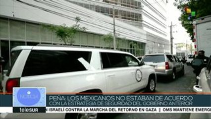 Peña: Se ha constado que la fuerza de los cárteles sigue creciendo