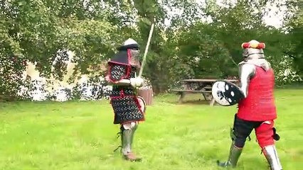 Metz : le béhourd, un sport médiéval en armure