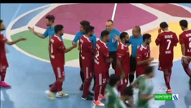 تصفيات كأس آسيا لكرة الصالات منتخب العراق ومنتخب الامارات 19_10_2019 الشوط الاول
