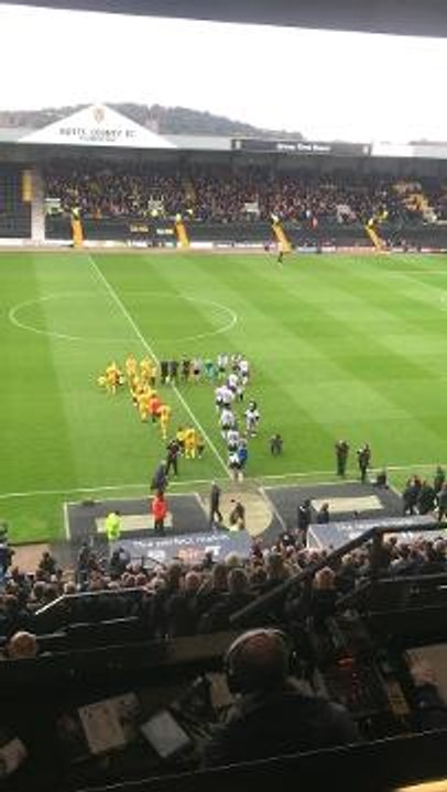 The teams are out
