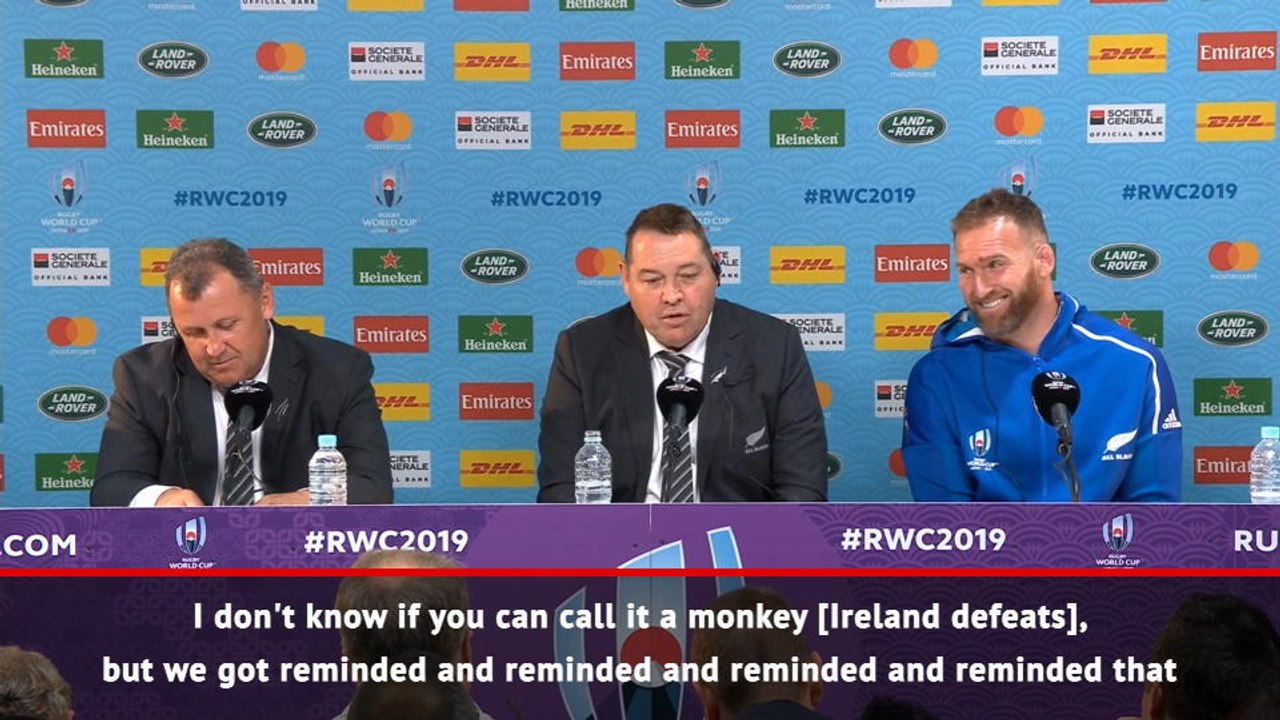 RUGBY UNION: 2019 World Cup: All Blacks don't forget their defeats - Hansen on Ireland revenge