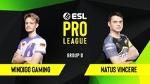 CS-GO - Windigo Gaming vs. Natus Vincere [Overpass] Map 1 - Group D - ESL EU Pro League Season 10