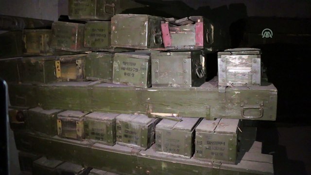 ABD'nin YPG/PKK'ya verdiği silah mühimmatları ele geçirildi- RASULAYN