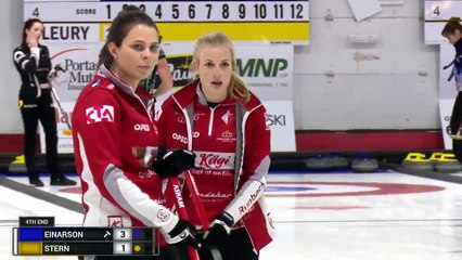 World Curling Tour, Canad Inns Women's Classic 2019 B Qual  Einarson (Can) vs Stern (SUI)