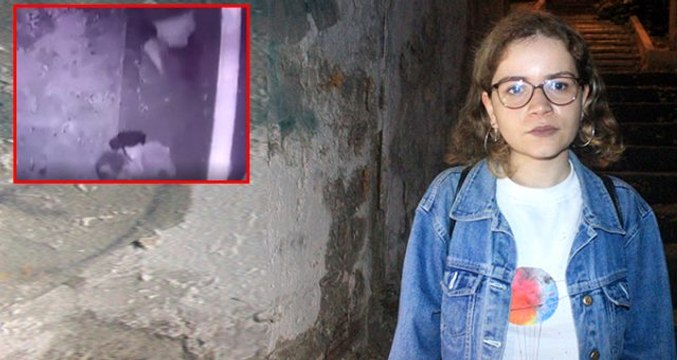 Beşiktaş'ta genç kıza taciz iddiası! Taciz anları kameraya yansıdı