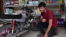 CROSSING THE LAOS BORDER WITH A VIETNAMESE MOTORBIKE - Ep 134