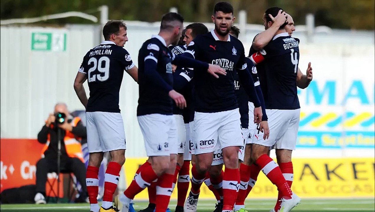 Falkirk 4-0 Peterhead Ray McKinnon reaction