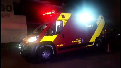 Jovem de 23 anos fica ferida em colisão de trânsito no Bairro Parque São Paulo