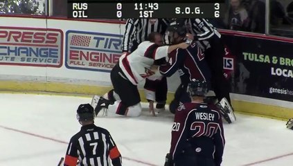 ECHL Rapid City Rush 2 at Tulsa Oilers 0
