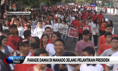 Parade Daerah Sambut Pelantikan Presiden