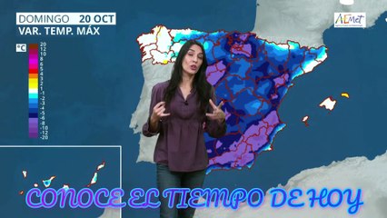 Conoce El Tiempo de Hoy Domingo 20 de Octubre de 2019