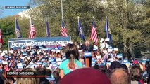 Bernie Sanders makes a statement in NY: 'I am back!'