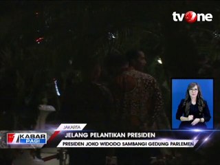 H-1 Pelantikan Jokowi Malam-malam ke DPR, Ada Apa?