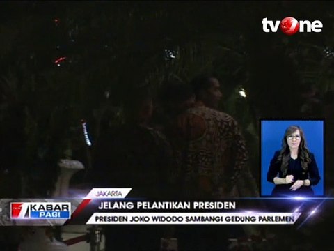 H-1 Pelantikan Jokowi Malam-malam ke DPR, Ada Apa?