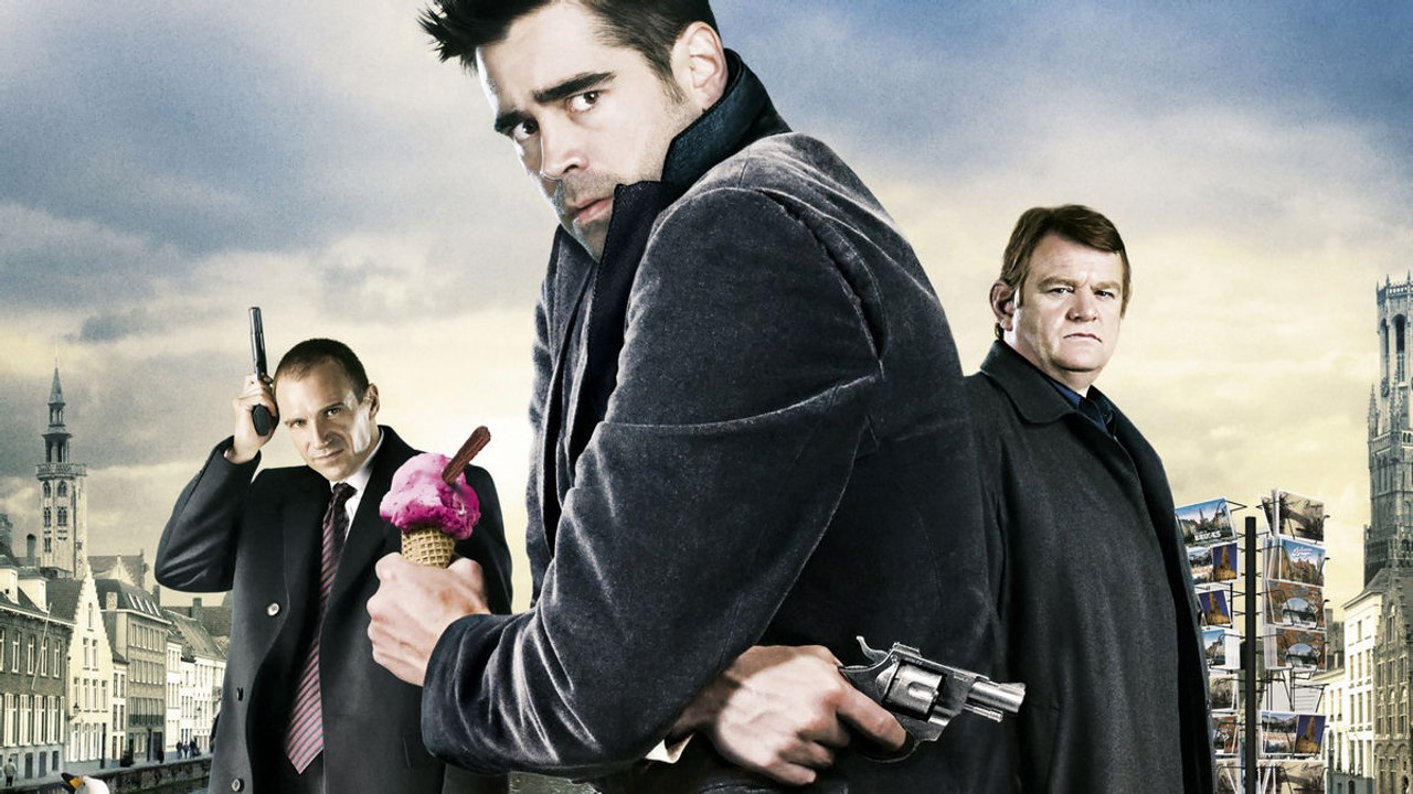 In Bruges Movie (2008) Colin Farrell, Brendan Gleeson, Ralph Fiennes