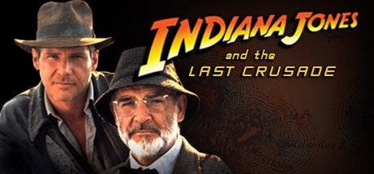 Indiana Jones and the Last Crusade movie (1989) Harrison Ford, Sean Connery, Denholm Elliott