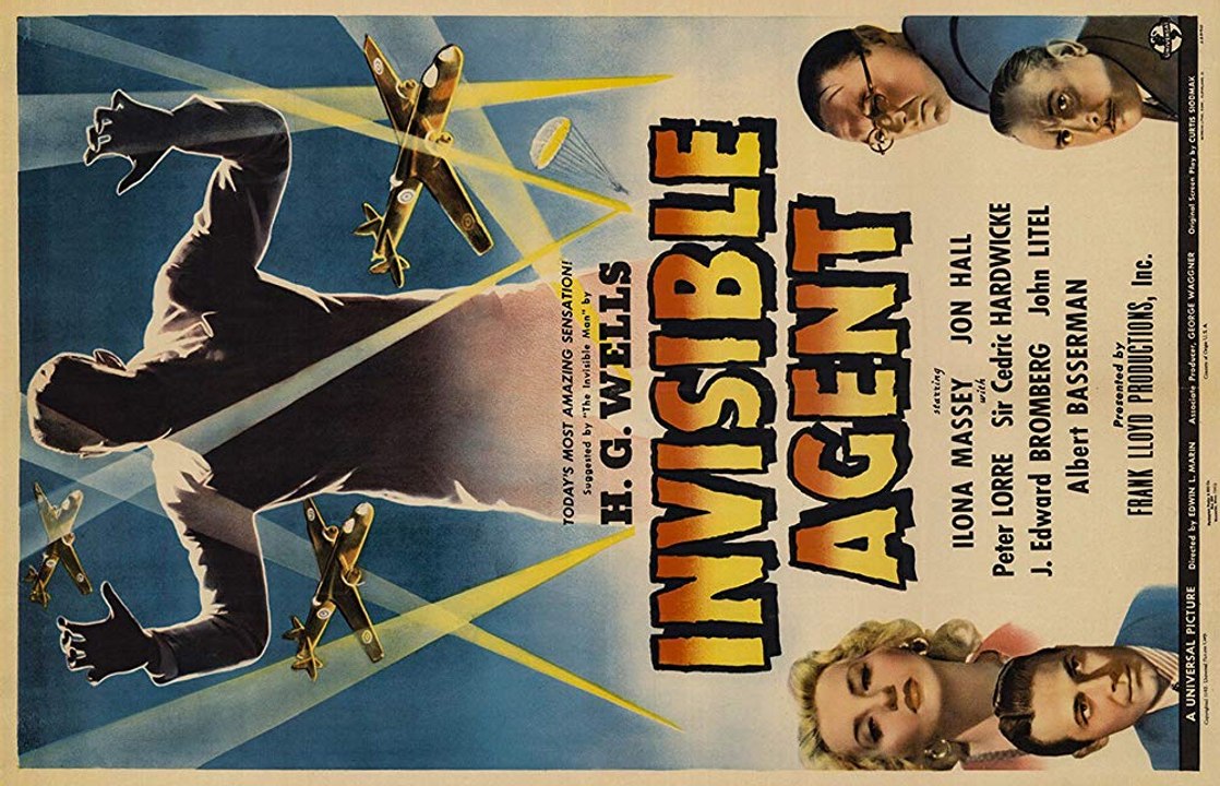 Invisible Agent Movie (1942) Ilona Massey, Jon Hall, Peter Lorre ...