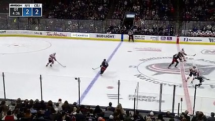 Brock Nelson buries the OT winner over Columbus