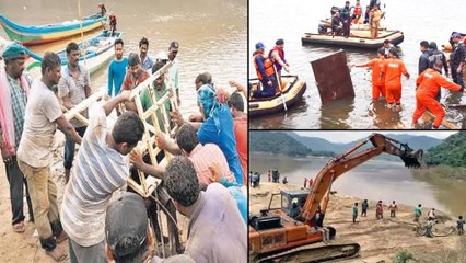 Godavari Boat:Dharmadi Satyam Team Continues Rescue Operations