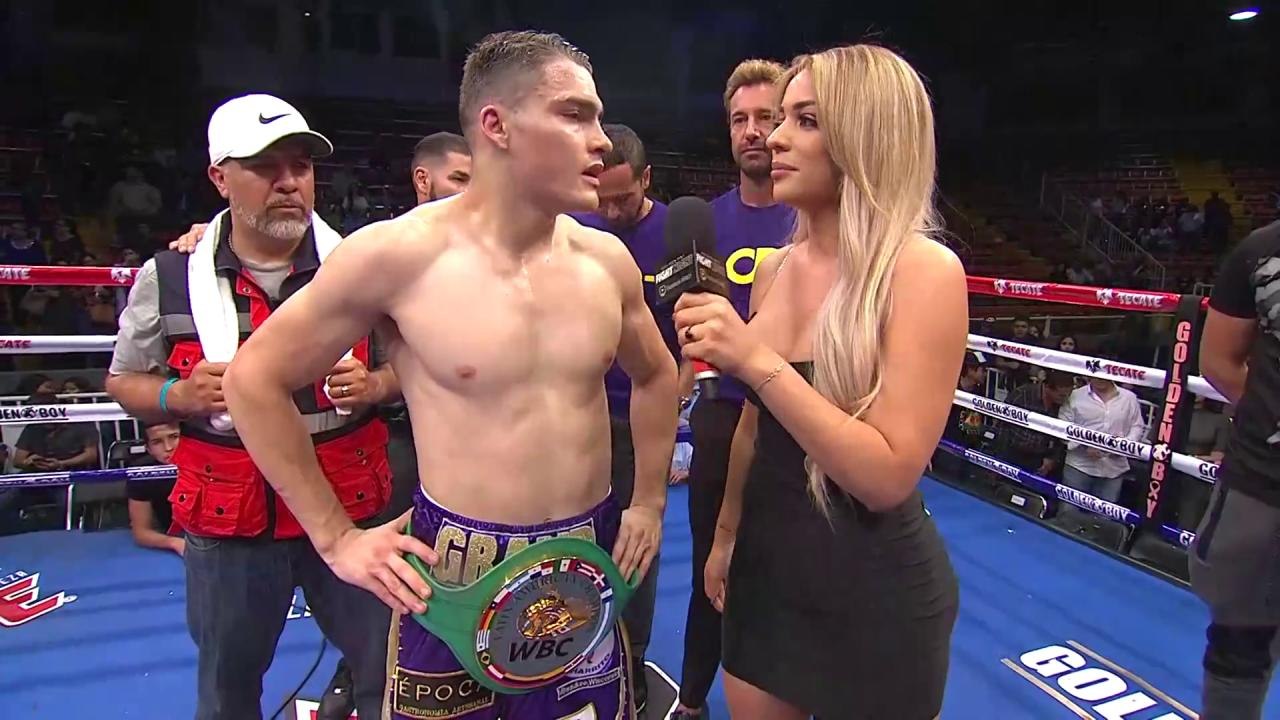Oscar Post fight