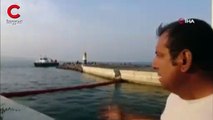 İzmir'de denizde korkutan manzara! Giriş çıkışlar yasaklandı