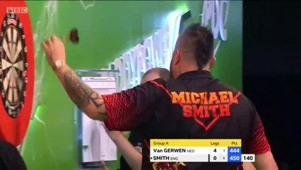 Michael van Gerwen vs Michael Smith _ Group A _ Champions League of Darts 2019