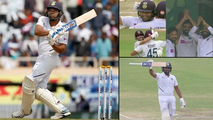 IND vs SA 3rd Test:Rohit Slams Maiden Double Century In Tests
