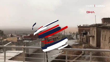 Yer Mardin... Yıldırım düşme anını böyle yakaladı
