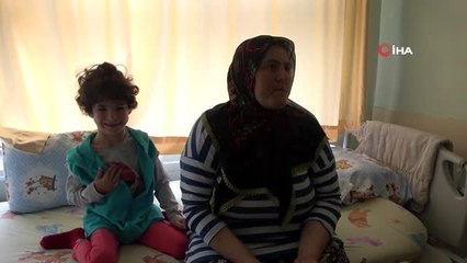 Yürüme ve konuşma engelli minik Elif'in dişi çekildikten sonra sinüs kanseri olduğu anlaşıldı
