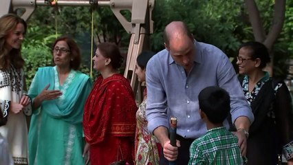 Duke and Duchess of Cambridge Visit Orphanage in Pakistan