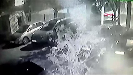 Beylikdüzü'ndeki eski koca dehşeti kamerada